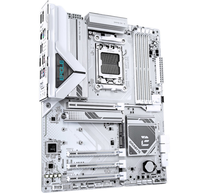 GIGABYTE Материнська плата  Gigabyte B850 EAGLE WIFI7 ICE (sAM5, AMD B850, PCI-Ex16)