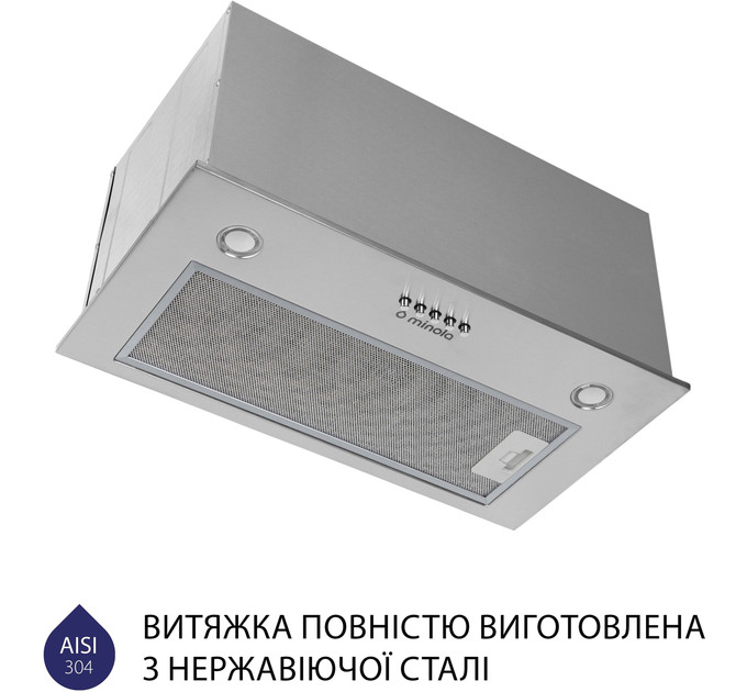 Витяжка  MINOLA HBI 5627 I 1000 LED Повновбудована