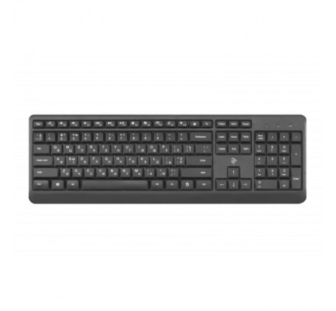 2E Клавіатура 2E KS220 Wireless Black (2E-KS220WB)
