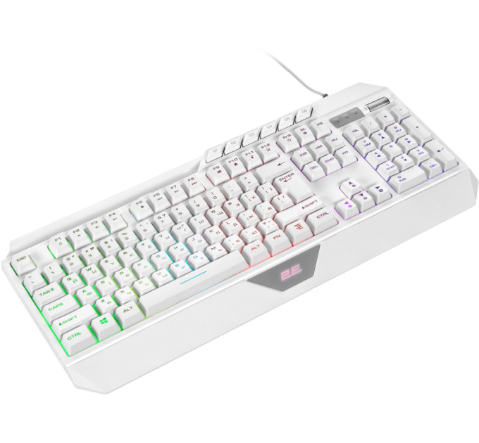 2E Клавіатура 2E Gaming KG315 RGB USB White Ukr (2E-KG315UWT)