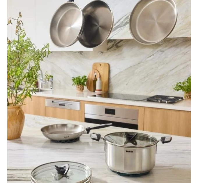 Tefal Сковорода Tefal Emotion+ Stainless Steel 28 см (E3350645)