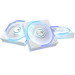 ASUS Вентилятор Asus ROG Eurux GR120 FAN ARGB Reverse White 3in1 (90DA00K3-B09020)
