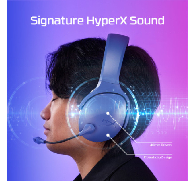 HyperX Навушники HyperX Cloud Jet Wireless Black (AJ0T1AA)