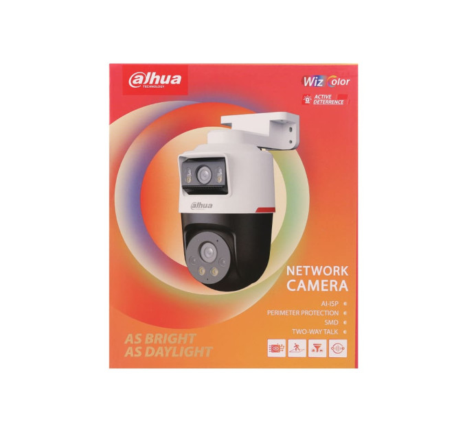 DAHUA Technology Роботизована камера Dahua DH-IPC-PTS2249B-E2-S-PV-PRO 2+2МП (3.6мм)
