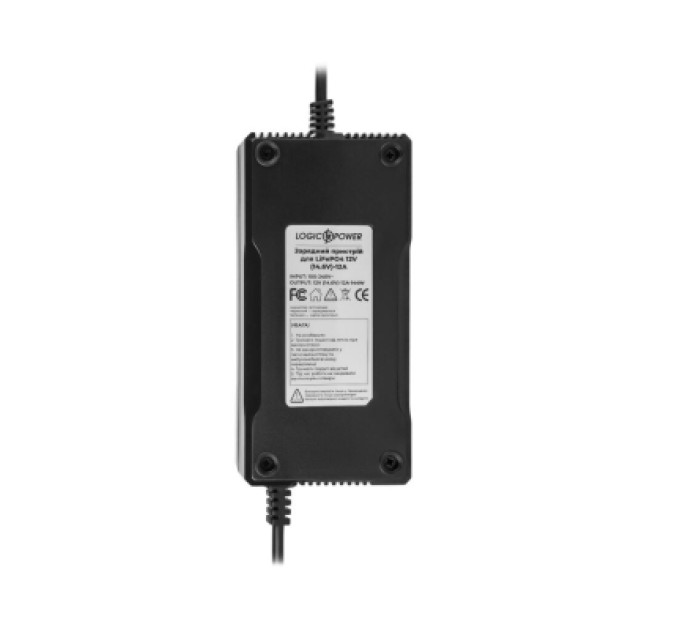 LogicPower Мережевий зарядний пристрій для АКБ LogicPower LiFePO4 12V (14.6V)-12A-144W (14579)