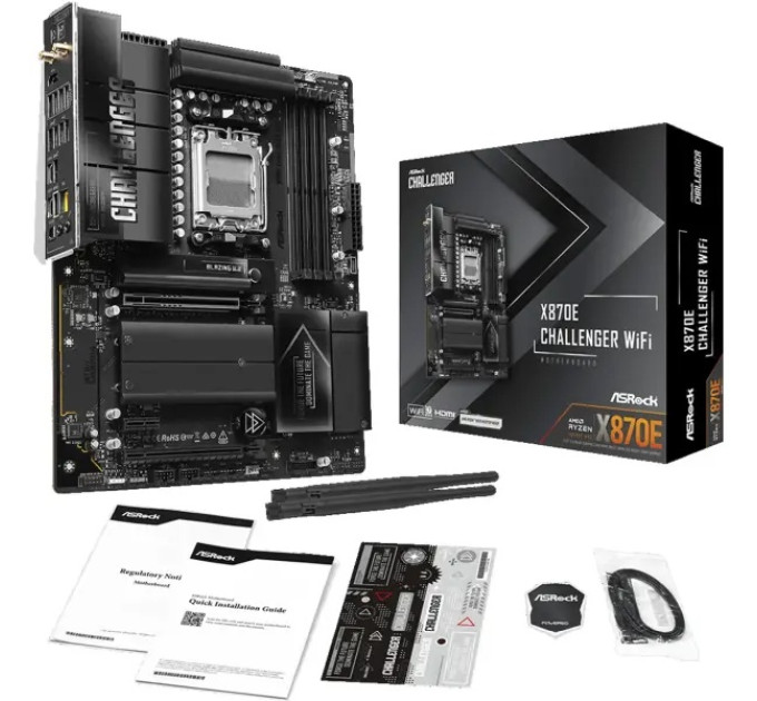 ASRock Материнська плата ASRock X870E Challenger WiFi Socket AM5