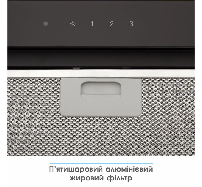 Eleyus Витяжка Eleyus GEMINI 700 LED 52 BL