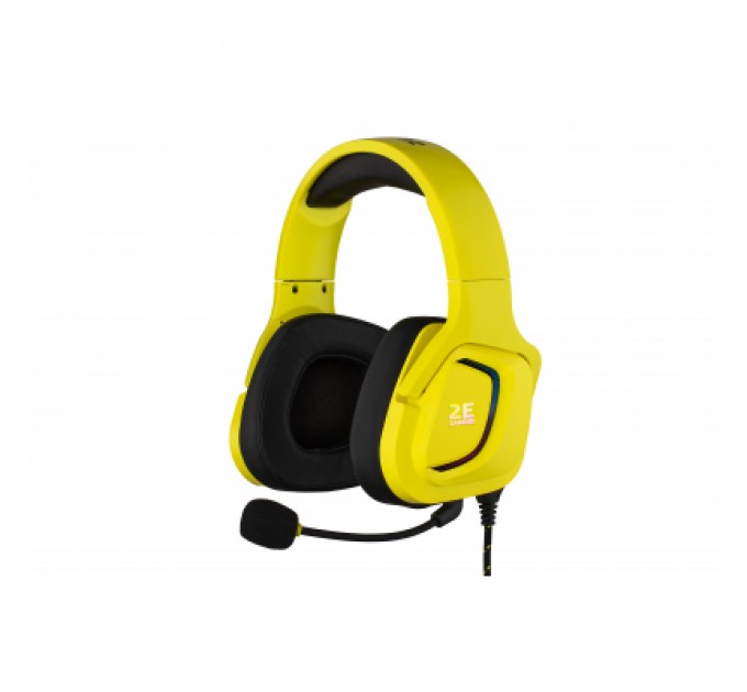 2E Навушники 2E HG340 RGB USB 7.1 Yellow (2E-HG340YW-7.1)