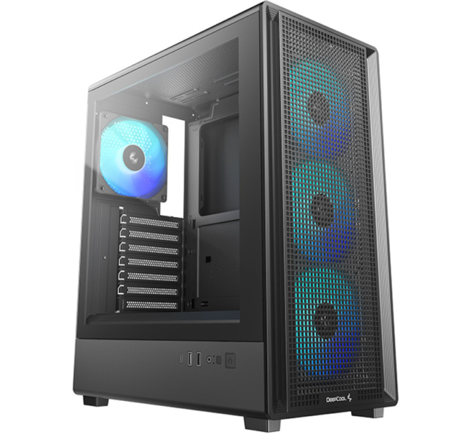 Deepcool Корпус DeepCool CC550 4F Black (R-CC550BKANA4-G)