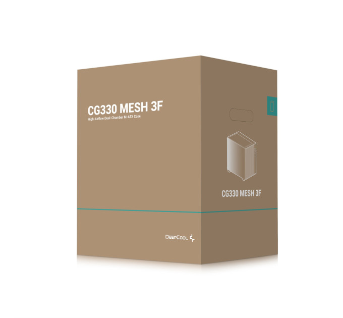 Deepcool Корпус DeepCool CG330 Mesh 3F Black (R-CG330MESH-BKANM3-G)