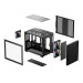 Deepcool Корпус DeepCool CG330 Mesh 3F Black (R-CG330MESH-BKANM3-G)
