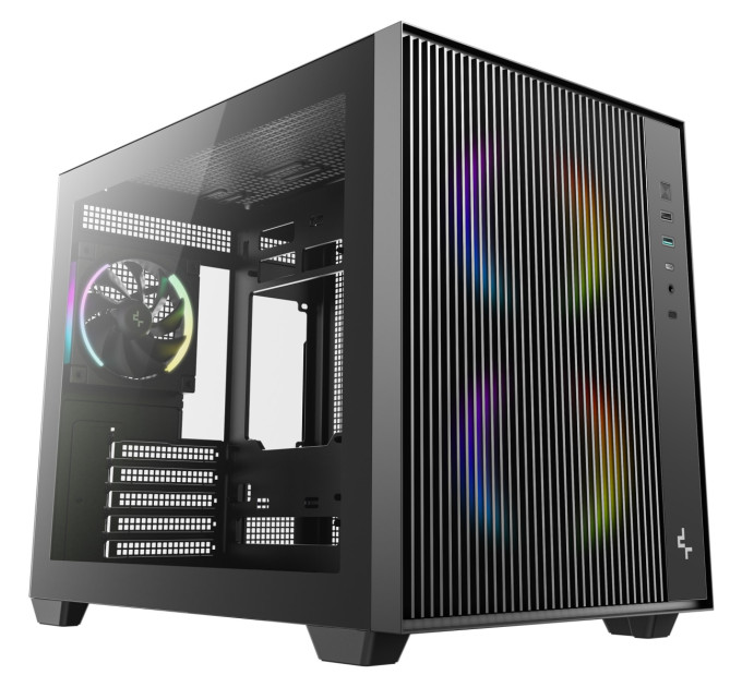 Deepcool Корпус DeepCool CG330 Mesh 3F Black (R-CG330MESH-BKANM3-G)
