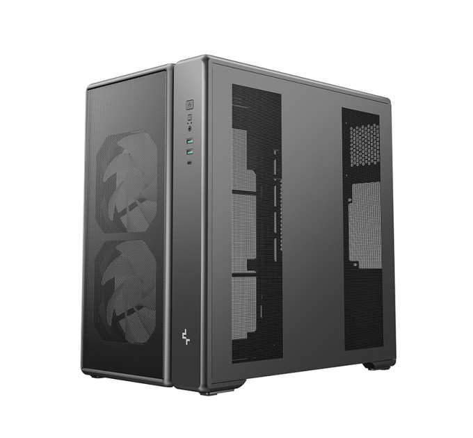 Deepcool Корпус DeepCool CG590 Mesh 2F Black (R-CG590MESH-BKANA2-G)