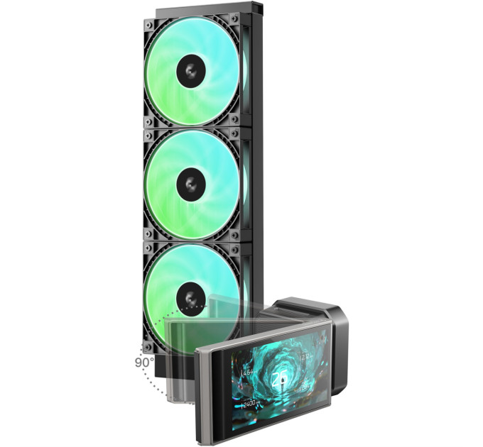 Deepcool Система водяного охолодження DeepCool LT360 Vision ARGB Black (R-LT360VISION-BKAMMC-G-1)