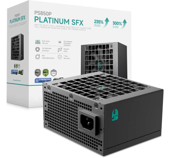 GamerStorm Блок живлення DeepCool GamerStorm PS850P 850W (R-PS850P-FE0B-JGEU)