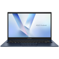 Ноутбук ASUS Vivobook 14 X1404VA-EB1527 14" FHD IPS, Intel 3 100U, 16GB, F512GB, UMA, NoOS, Блакитний