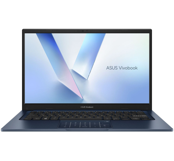 ASUS Ноутбук ASUS Vivobook 14 X1404VA-EB1527 14" FHD IPS, Intel 3 100U, 16GB, F512GB, UMA, NoOS, Блакитний