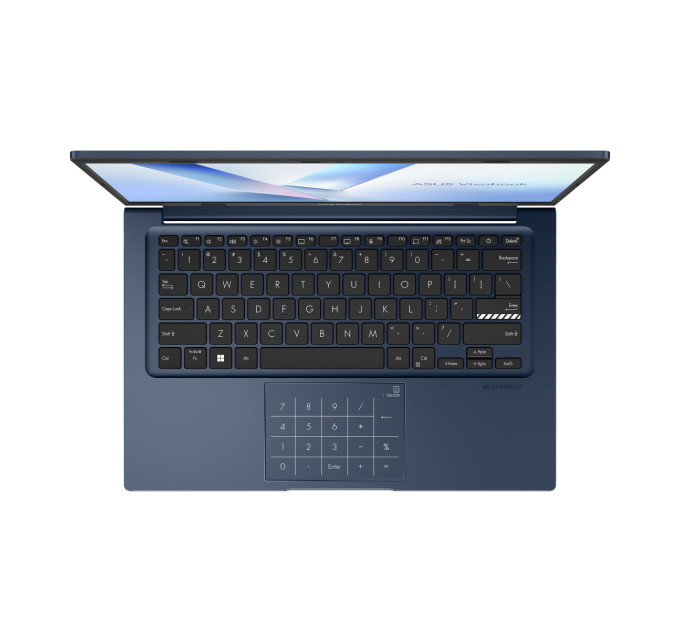 ASUS Ноутбук ASUS Vivobook 14 X1404VA-EB1527 14" FHD IPS, Intel 3 100U, 16GB, F512GB, UMA, NoOS, Блакитний