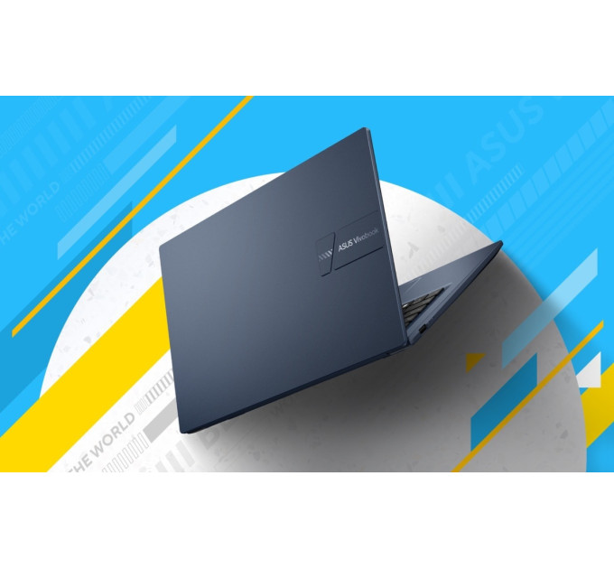 ASUS Ноутбук ASUS Vivobook 14 X1404VA-EB1527 14" FHD IPS, Intel 3 100U, 16GB, F512GB, UMA, NoOS, Блакитний
