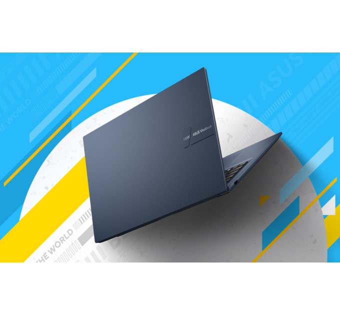 ASUS Ноутбук ASUS Vivobook 17 X1704MA-AU010 17.3" FHD IPS, Intel 5 320, 16GB, F512GB, UMA, NoOS, Блакитний
