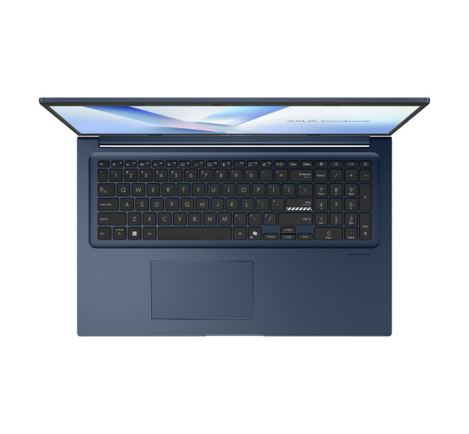 ASUS Ноутбук ASUS Vivobook 17 X1704MA-AU010 17.3" FHD IPS, Intel 5 320, 16GB, F512GB, UMA, NoOS, Блакитний