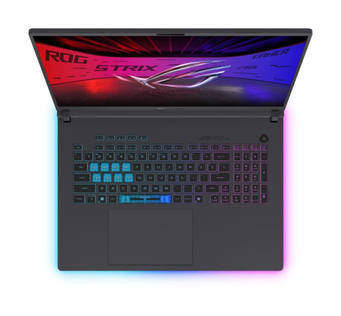 ASUS Ноутбук ASUS ROG Strix G18 G815LR-S9337 18" WQXGA IPS, Intel Ultra 9 275HX, 32GB, F1TB, NVD5070Ti-12, NoOS, Сірий
