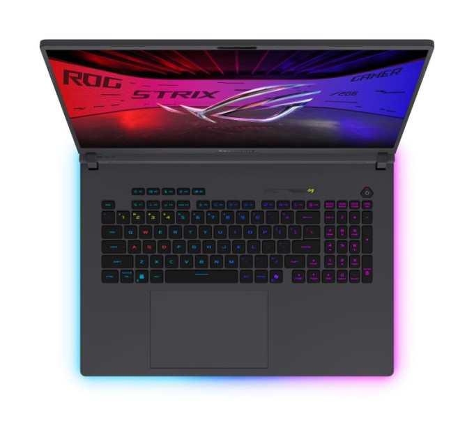 ASUS Ноутбук ASUS ROG Strix G18 G815LR-S9337 18" WQXGA IPS, Intel Ultra 9 275HX, 32GB, F1TB, NVD5070Ti-12, NoOS, Сірий
