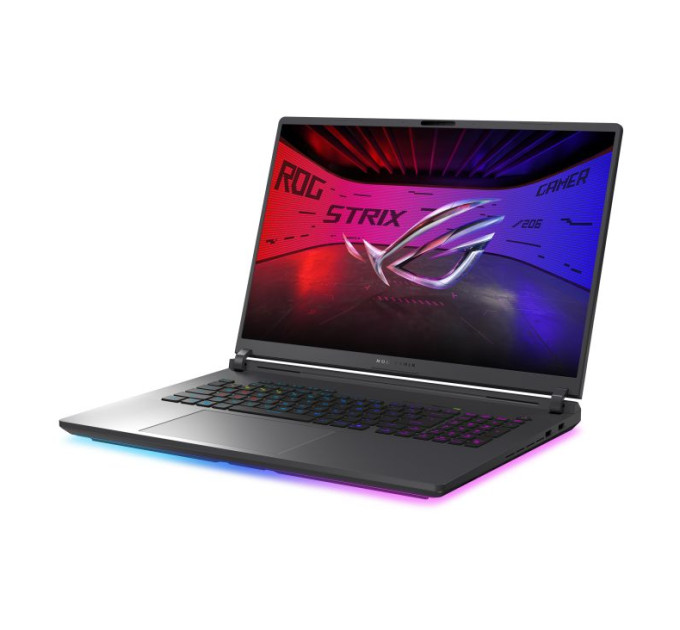 ASUS Ноутбук ASUS ROG Strix G18 G815LR-S9337 18" WQXGA IPS, Intel Ultra 9 275HX, 32GB, F1TB, NVD5070Ti-12, NoOS, Сірий