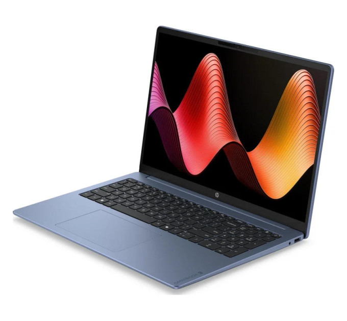 HP Ноутбук HP OmniBook 3 16-by0033ua 16" WUXGA IPS AG, AMD R5-40, 16GB, F512GB, UMA, DOS, синій
