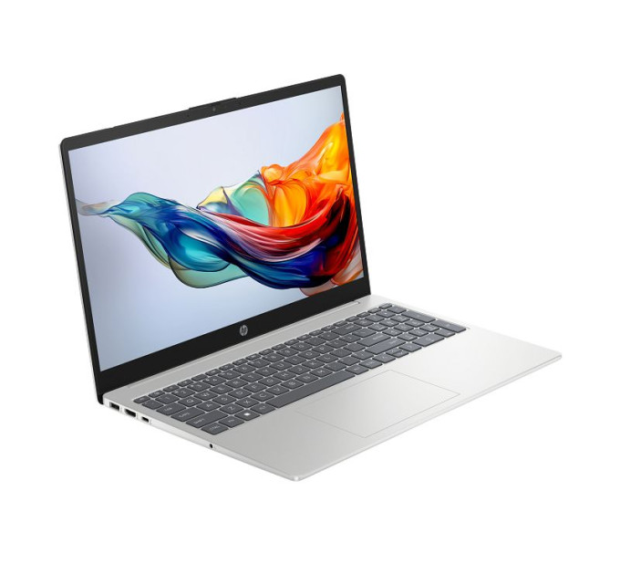 HP Ноутбук HP 15-fc0331ua 15.6" FHD IPS AG, AMD R7-7730U, 16GB, F512GB, UMA, DOS, сріблястий