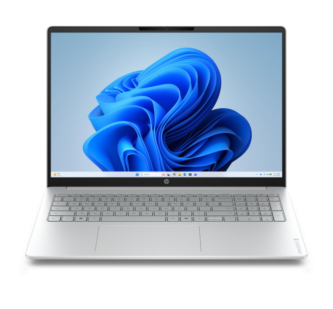HP Ноутбук HP OmniBook 3 AI PC 16-bu0026ua 16" WUXGA IPS AG, Intel 5-315, 12GB, F512GB, UMA, DOS, сріблястий