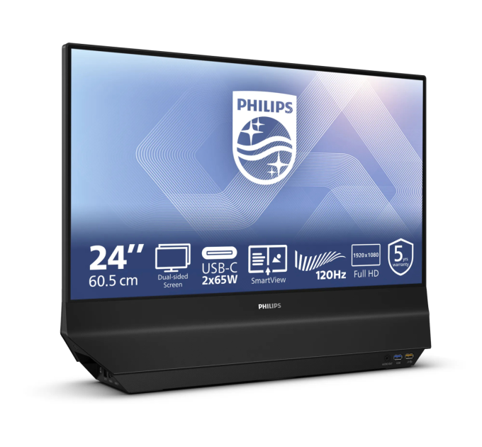 Philips Монiтор 23.8" Philips Dual Sided 24B2D5300/00 Black