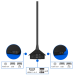 Philips Монiтор 23.8" Philips Dual Sided 24B2D5300/00 Black