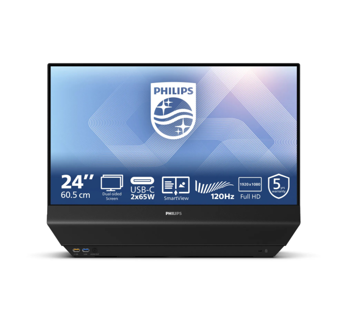Philips Монiтор 23.8" Philips Dual Sided 24B2D5300/00 Black