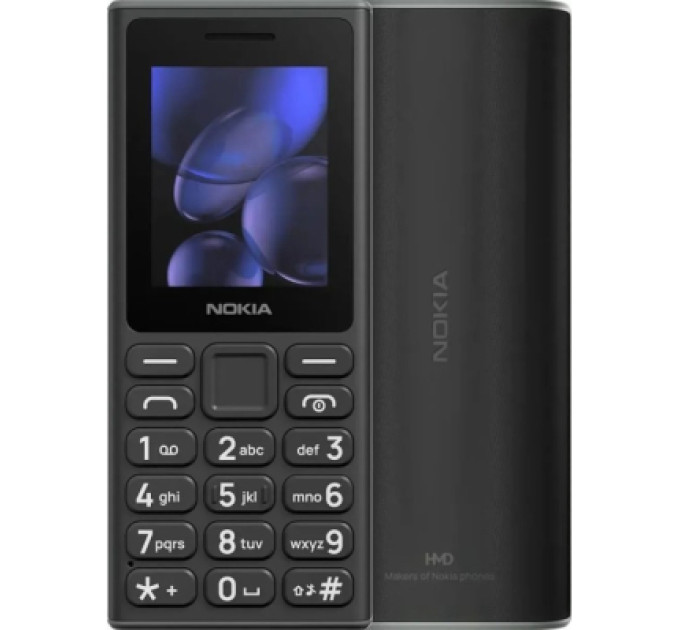 Nokia Мобільний телефон Nokia 105 DS 2026 Black