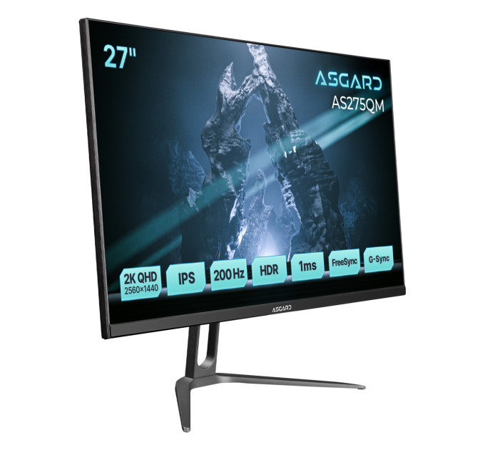 ASGARD Монітор ASGARD Gaming 27" AS275QM IPS Black 200Hz