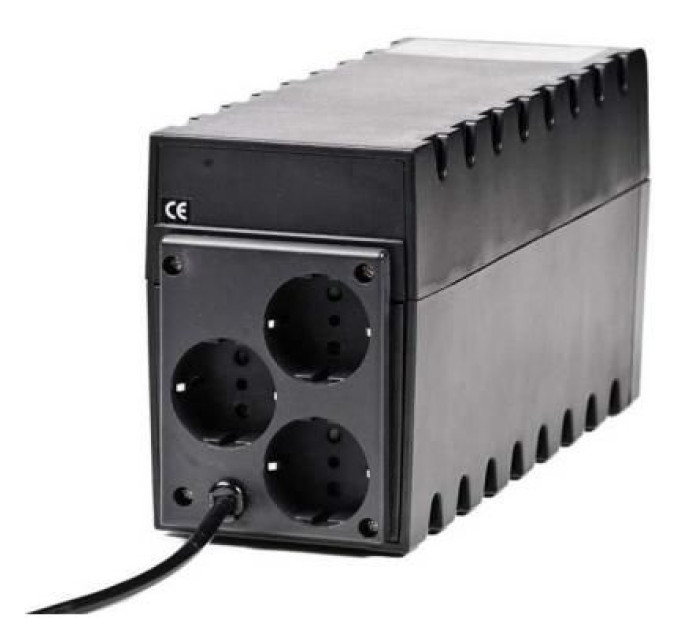 Powercom Пристрій безперебійного живлення Powercom RPT-800A Schuko