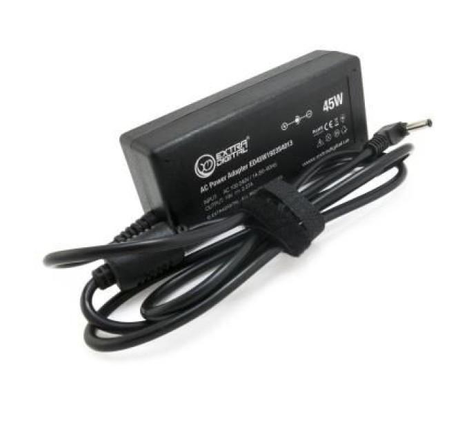 Extradigital Блок живлення до ноутбуку Extradigital Asus 19V, 2.37A, 45W (4.0x1.35) (PSA3819)