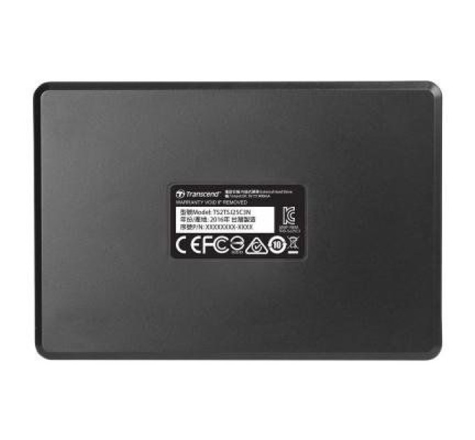 Transcend Зовнішній жорсткий диск 2.5" 2TB Transcend (TS2TSJ25C3N)