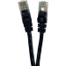 GEAR Патч-корд 0.25м UTP cat.5e, CCA, 24AWG, black GEAR (GPC-UTPCCARJ45-0.25B)