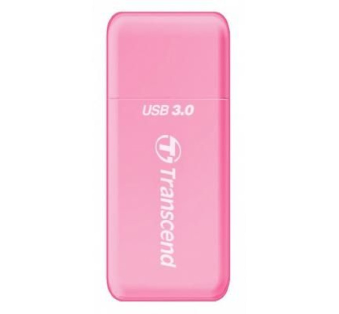 Transcend Зчитувач флеш-карт Transcend USB 3.0/3.1 Gen 1 Pink (TS-RDF5R)