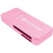 Transcend Зчитувач флеш-карт Transcend USB 3.0/3.1 Gen 1 Pink (TS-RDF5R)