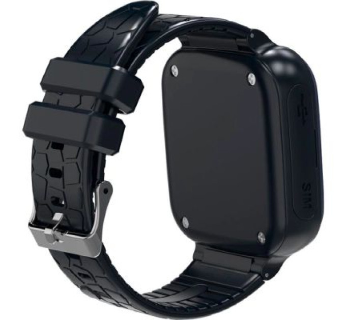 Gelius Смарт-годинник Gelius Pro GP-PK007 (Ocean) Black Kids smart watch with GPS tracker (Pro GP-PK007 (Ocean) Black)