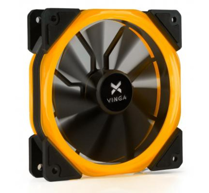Vinga Кулер до корпусу Vinga LED fan-02 orange