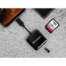 Transcend Зчитувач флеш-карт Transcend USB 3.2 Gen 1 Type-C SD/microSD Black (TS-RDC3)