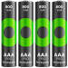 Gp Аккумуляторы GP Recyko Pro Eco AAA/HR03 NI-MH 800mAh Box 4 шт