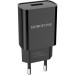 BOROFONE Зарядний пристрій BOROFONE BA20A Sharp USB + cable USB to Micro 5P 10.5W Black (6931474702135)