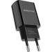 BOROFONE Зарядний пристрій BOROFONE BA20A Sharp USB + cable USB to Micro 5P 10.5W Black (6931474702135)