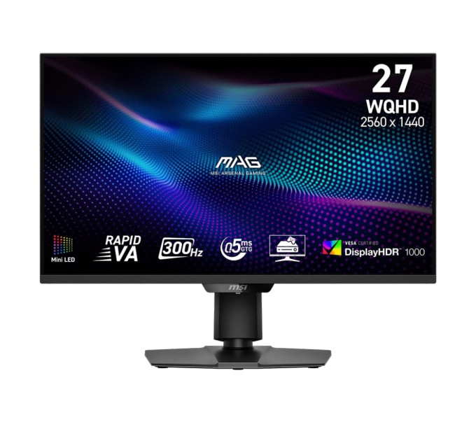 MSI Монітор MSI 27" MAG 274QPF X30MV VA Black 300Hz