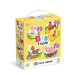 DoDo Пазл DoDo 4 в 1 Baby puzzle. Сільські тварини (300686)